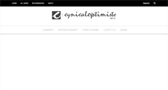 Desktop Screenshot of cynicaloptimiste.com