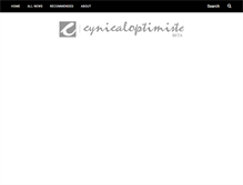 Tablet Screenshot of cynicaloptimiste.com